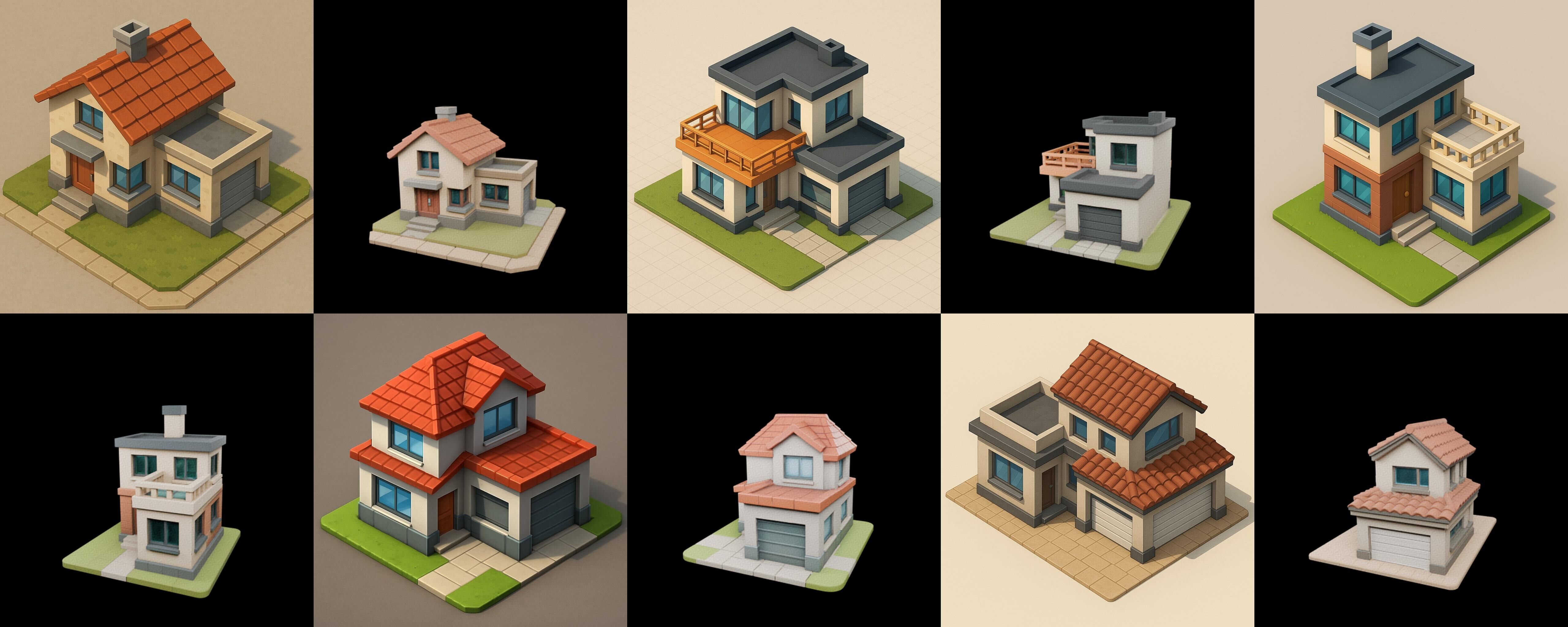 Home Sweet Home bundle 19 pack 100 glb 3D model_2