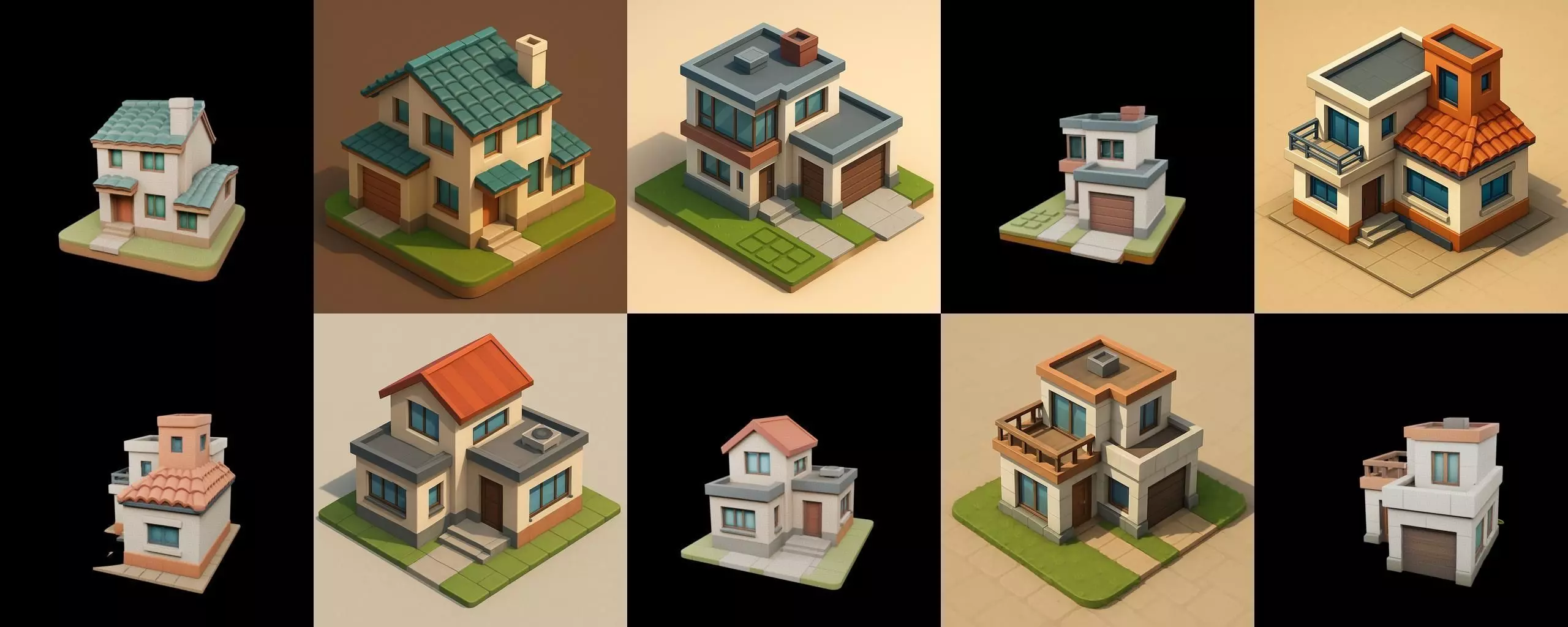 Home Sweet Home bundle 19 pack 100 glb 3D model_0