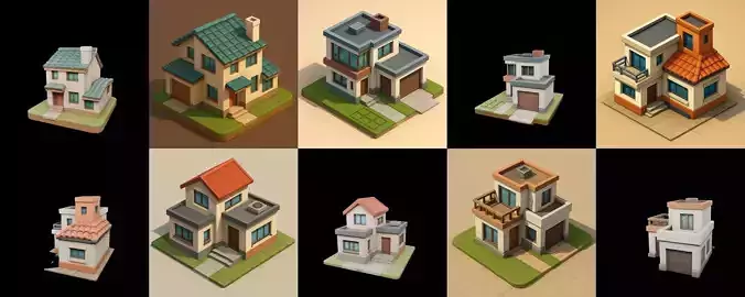 Home Sweet Home bundle 19 pack 100 glb