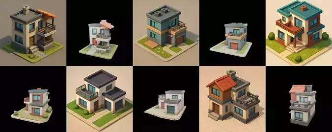 Home Sweet Home bundle 17 pack 100 glb