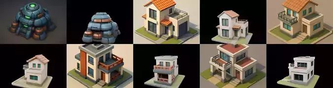 Home Sweet Home bundle 14 pack 100 glb