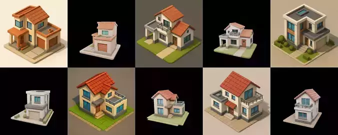 Home Sweet Home bundle 13 pack 100 glb