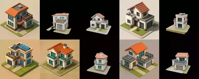 Home Sweet Home bundle 11 pack 100 glb