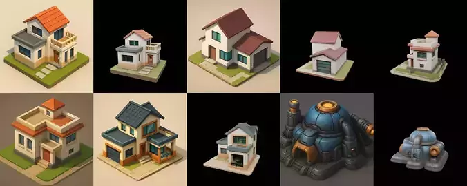 Home Sweet Home bundle 10 pack 100 glb