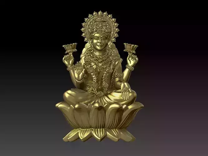 VIDYA LAKSHMI KNOWLEDGE LAKSHMI LAXMI JI 3D print model