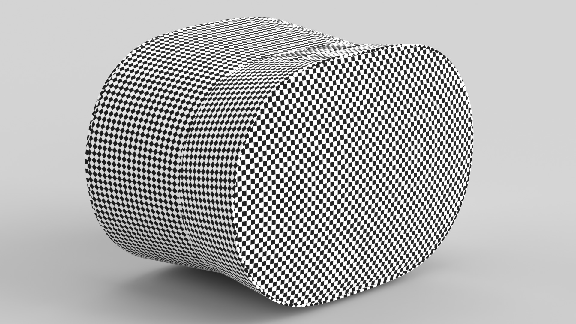 Smart Speaker Purple Low-poly 3D model_5