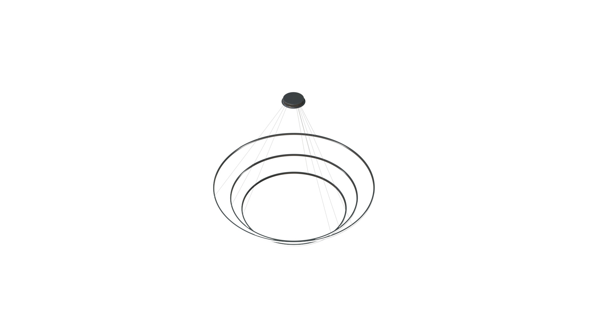 Realistic Chandelier 3D Model Free Asset Free low-poly 3D model_1