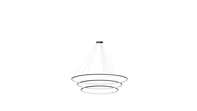 Realistic Chandelier 3D Model Free Asset Free low-poly 3D model