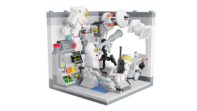MocBricks3D - The Future Dreams House - Astronmer 3D print model