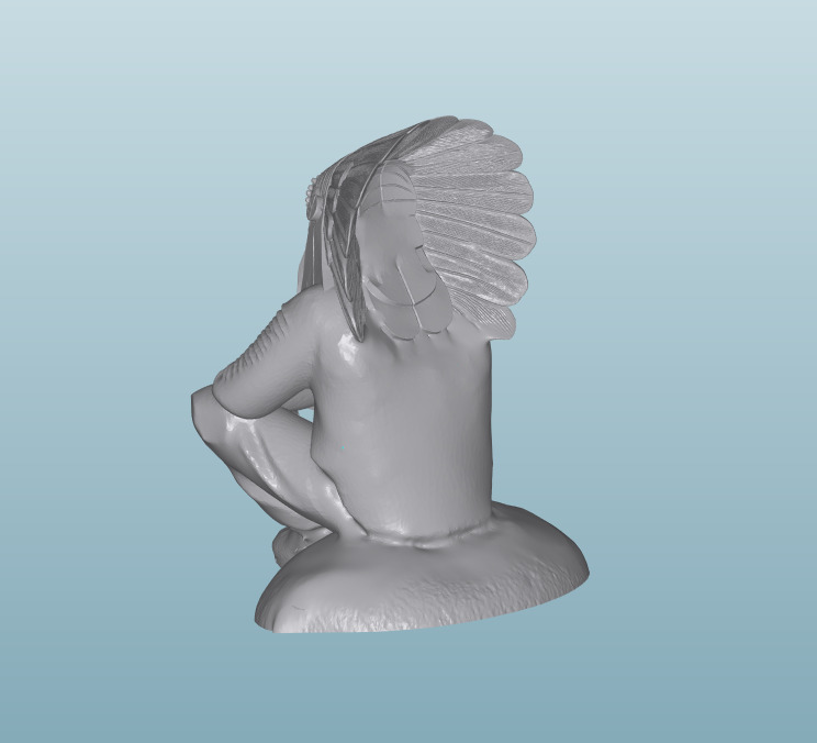 INDIAN W9 Native American Figures 3D print model_1
