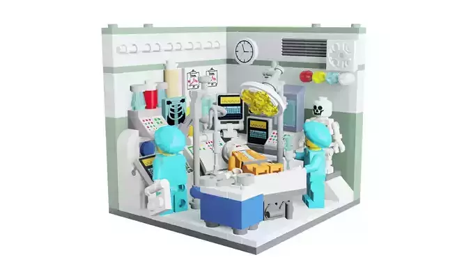 MocBricks3D - The Future Dreams House - Doctor