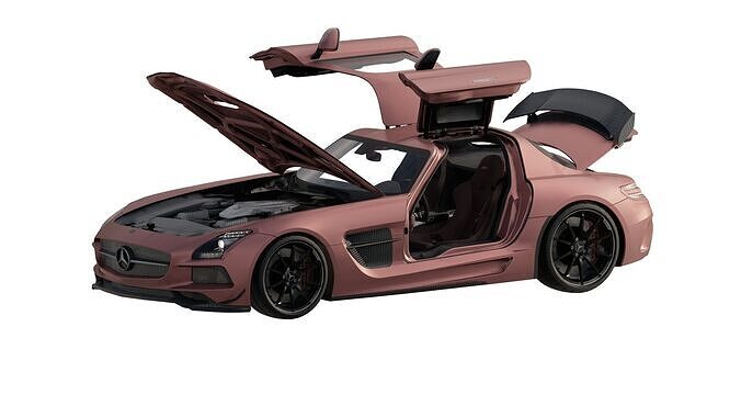 MERCEDES SLS AMG 3D model