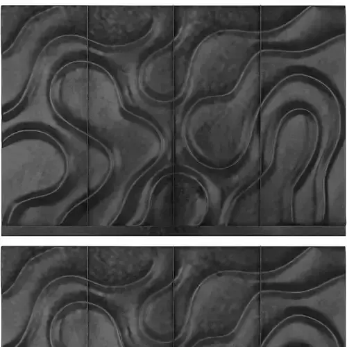 Nebula 3d wall panel