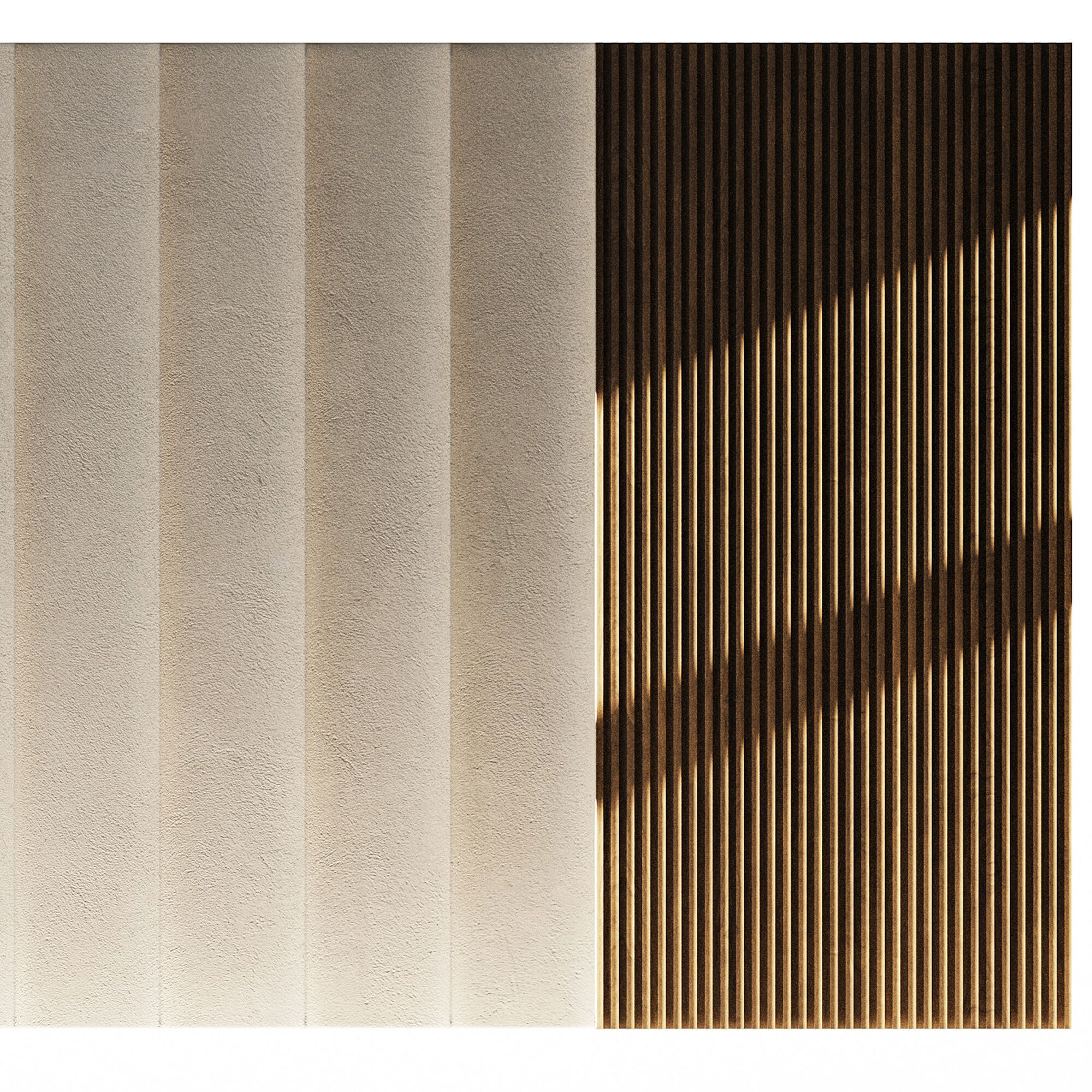 Wall 3D panel 04 3D model_3