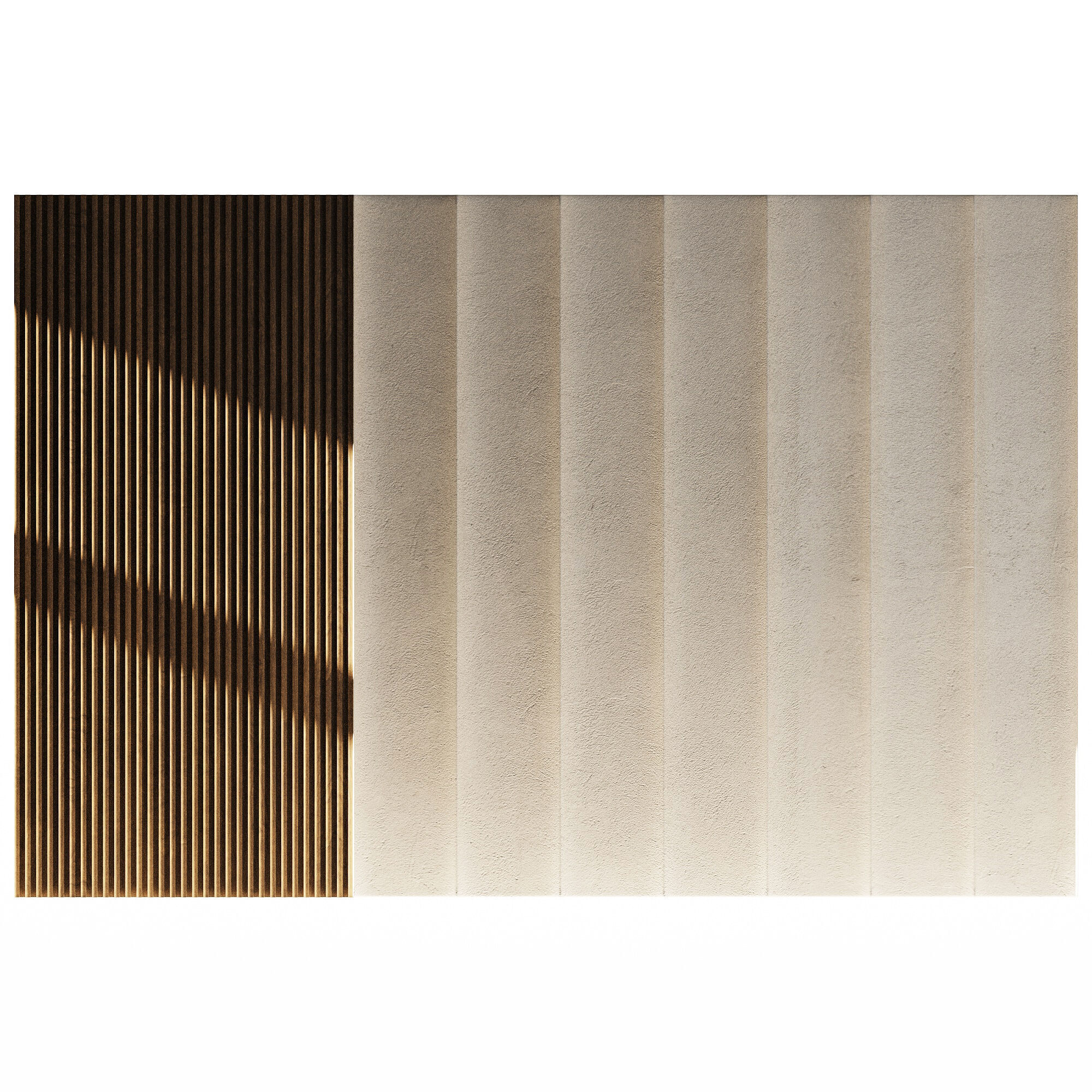 Wall 3D panel 04 3D model_2