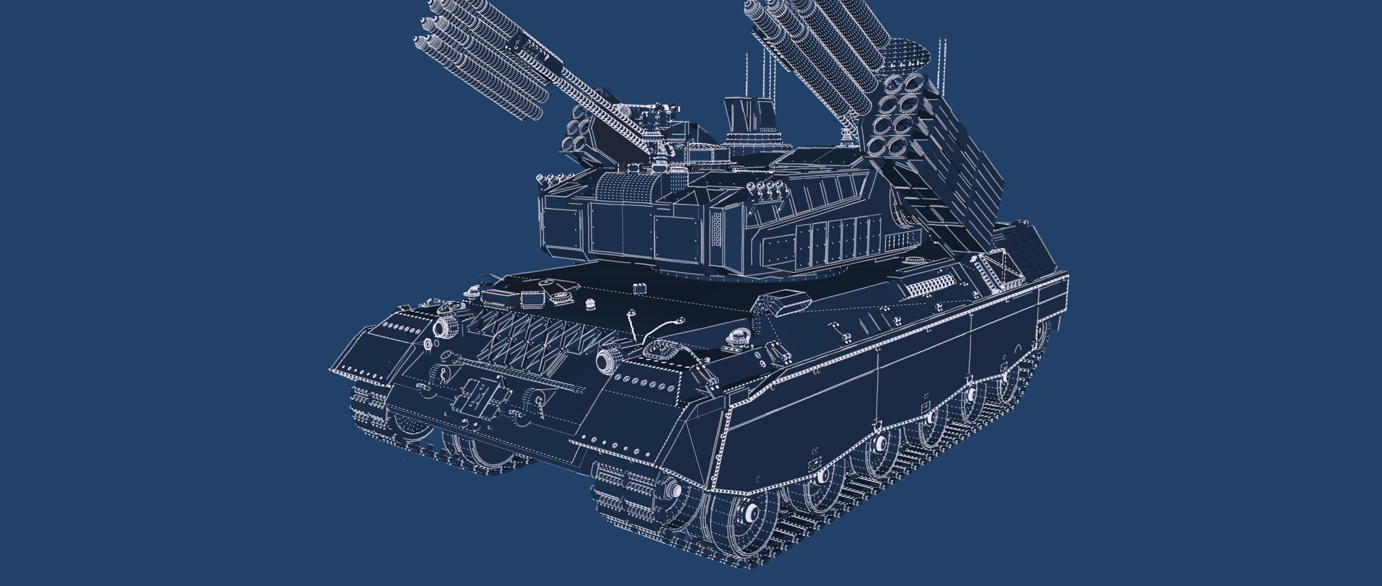 MEDIUM RANGE COMBINED MISSILE SYSTEM 3D model_44