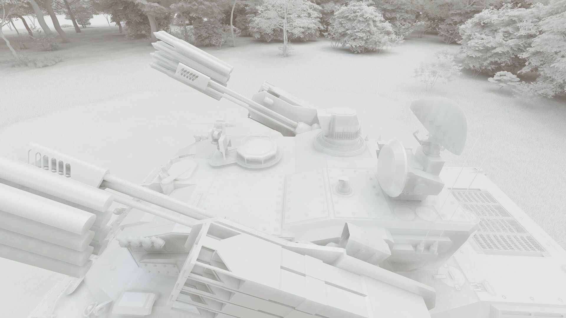 MEDIUM RANGE COMBINED MISSILE SYSTEM 3D model_42