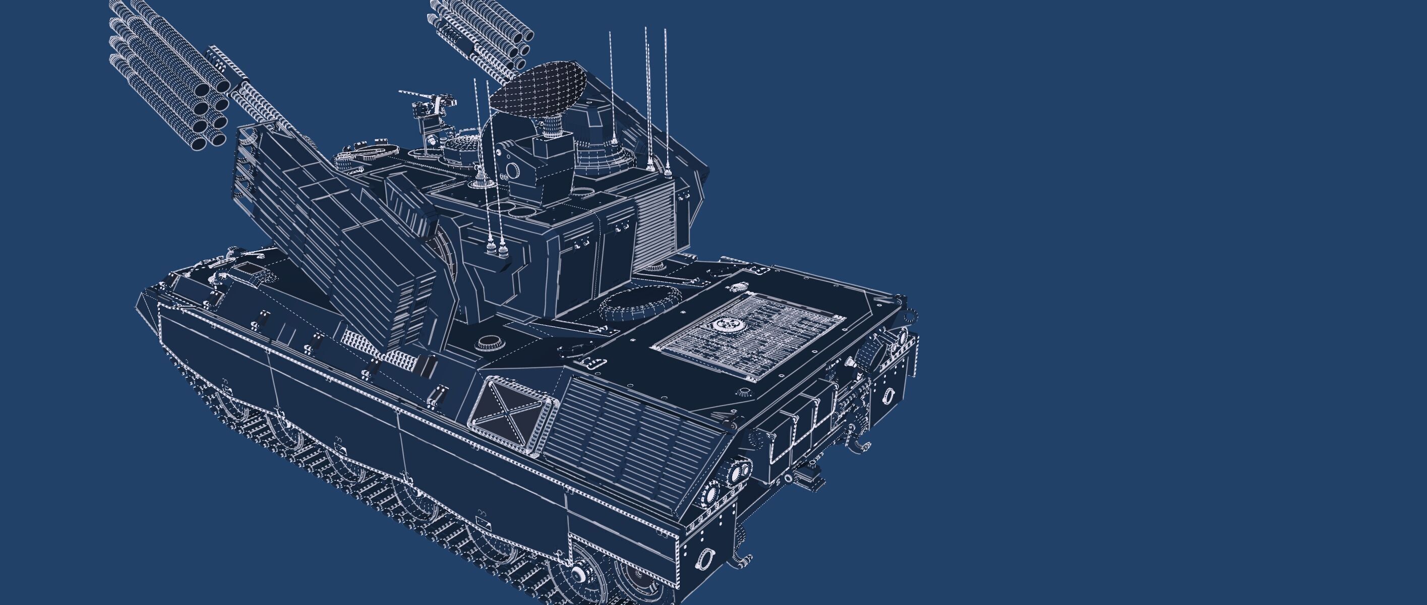 MEDIUM RANGE COMBINED MISSILE SYSTEM 3D model_45