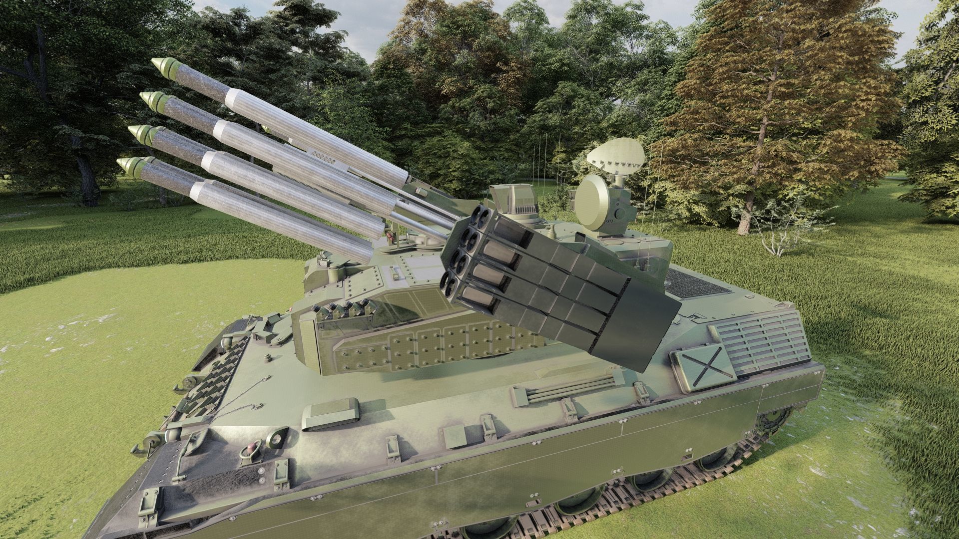 MEDIUM RANGE COMBINED MISSILE SYSTEM 3D model_19