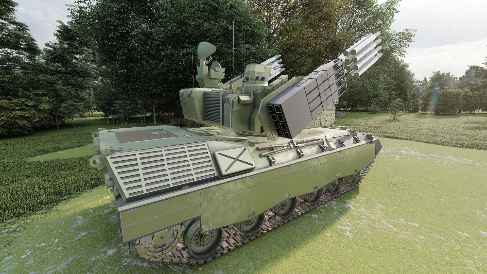 MEDIUM RANGE COMBINED MISSILE SYSTEM 3D model_14