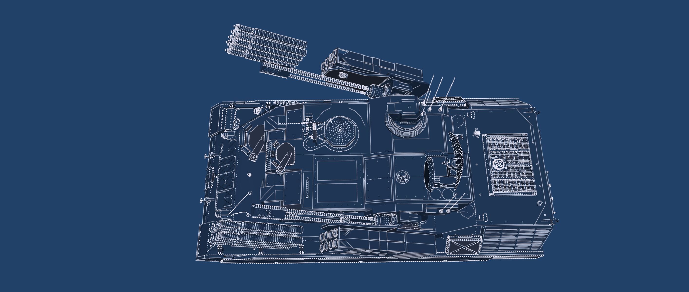 MEDIUM RANGE COMBINED MISSILE SYSTEM 3D model_46