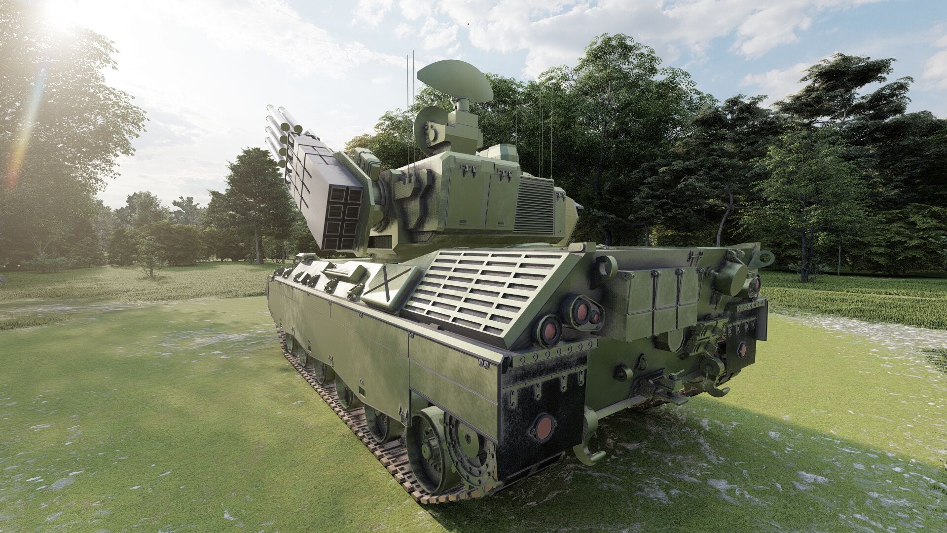 MEDIUM RANGE COMBINED MISSILE SYSTEM 3D model_12