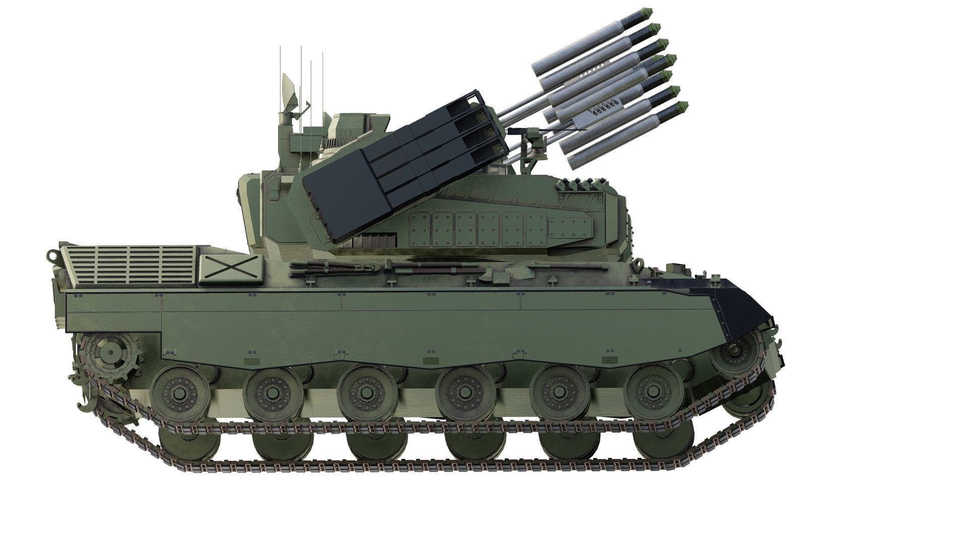 MEDIUM RANGE COMBINED MISSILE SYSTEM 3D model_3