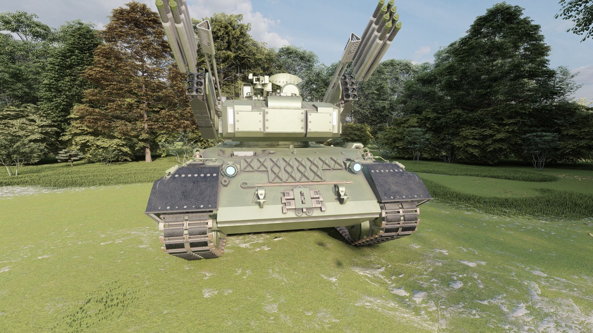 MEDIUM RANGE COMBINED MISSILE SYSTEM 3D model_16