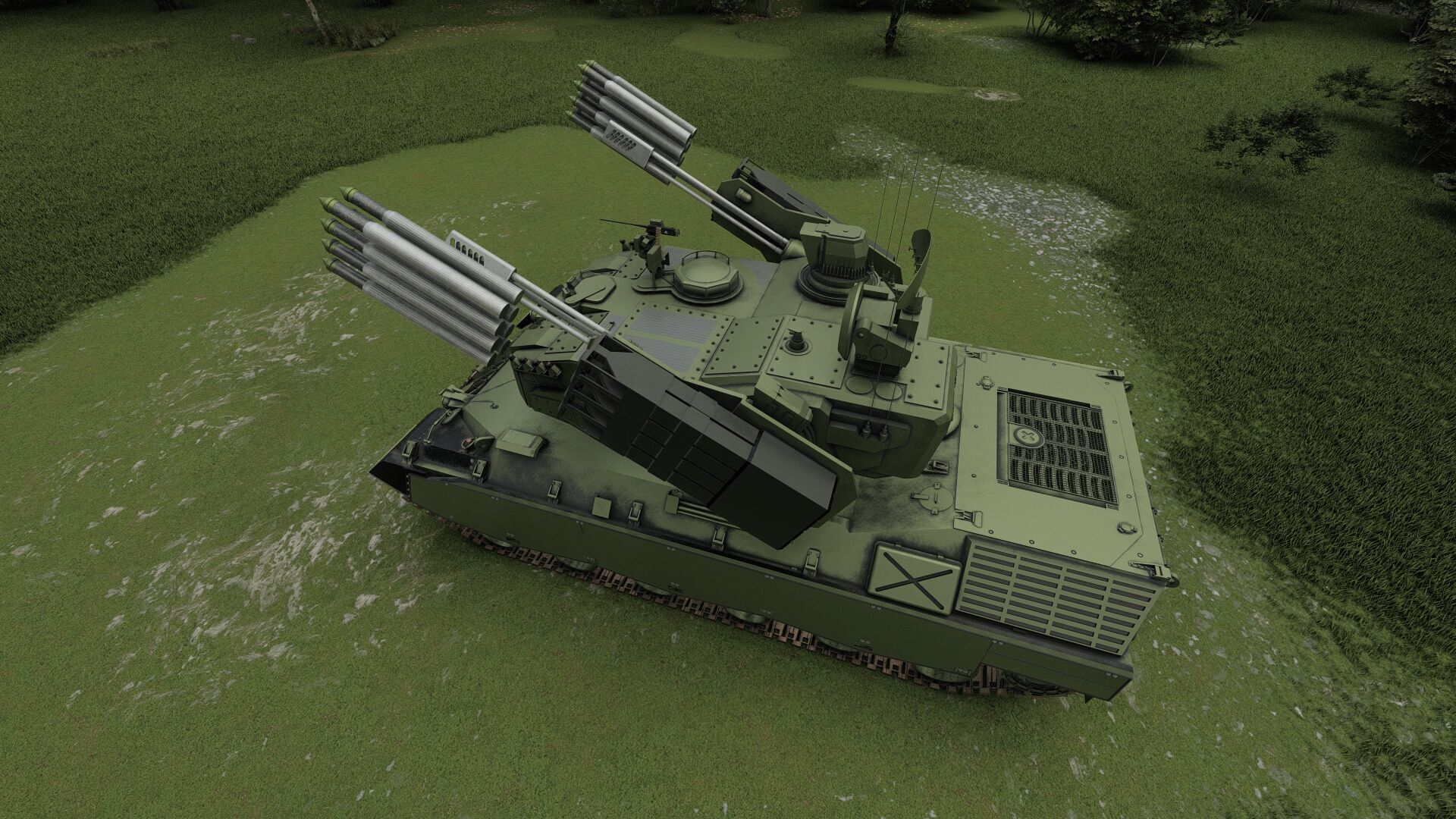 MEDIUM RANGE COMBINED MISSILE SYSTEM 3D model_26