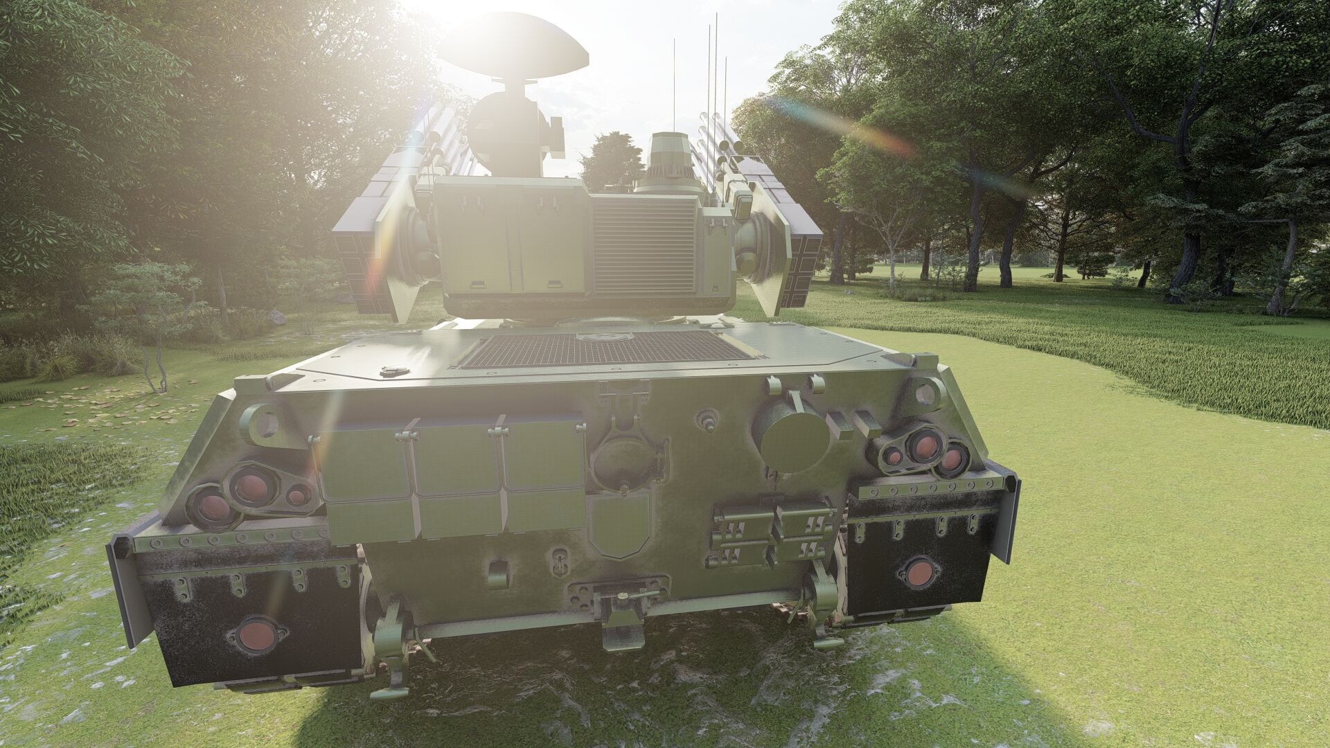 MEDIUM RANGE COMBINED MISSILE SYSTEM 3D model_13