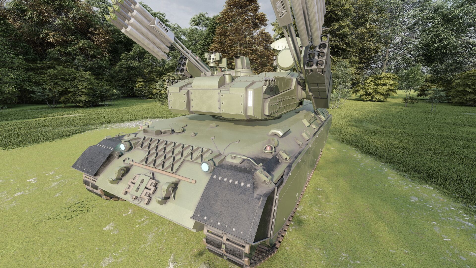 MEDIUM RANGE COMBINED MISSILE SYSTEM 3D model_17