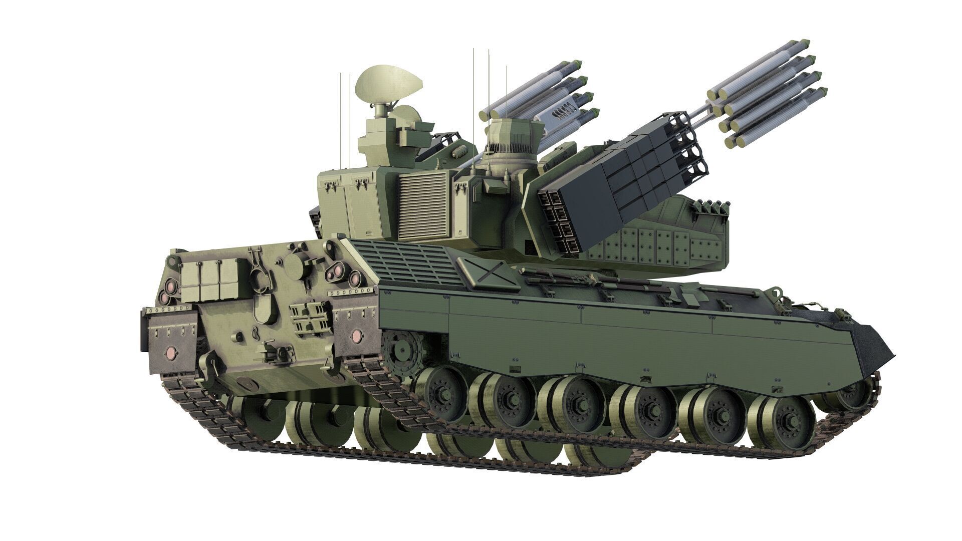 MEDIUM RANGE COMBINED MISSILE SYSTEM 3D model_4