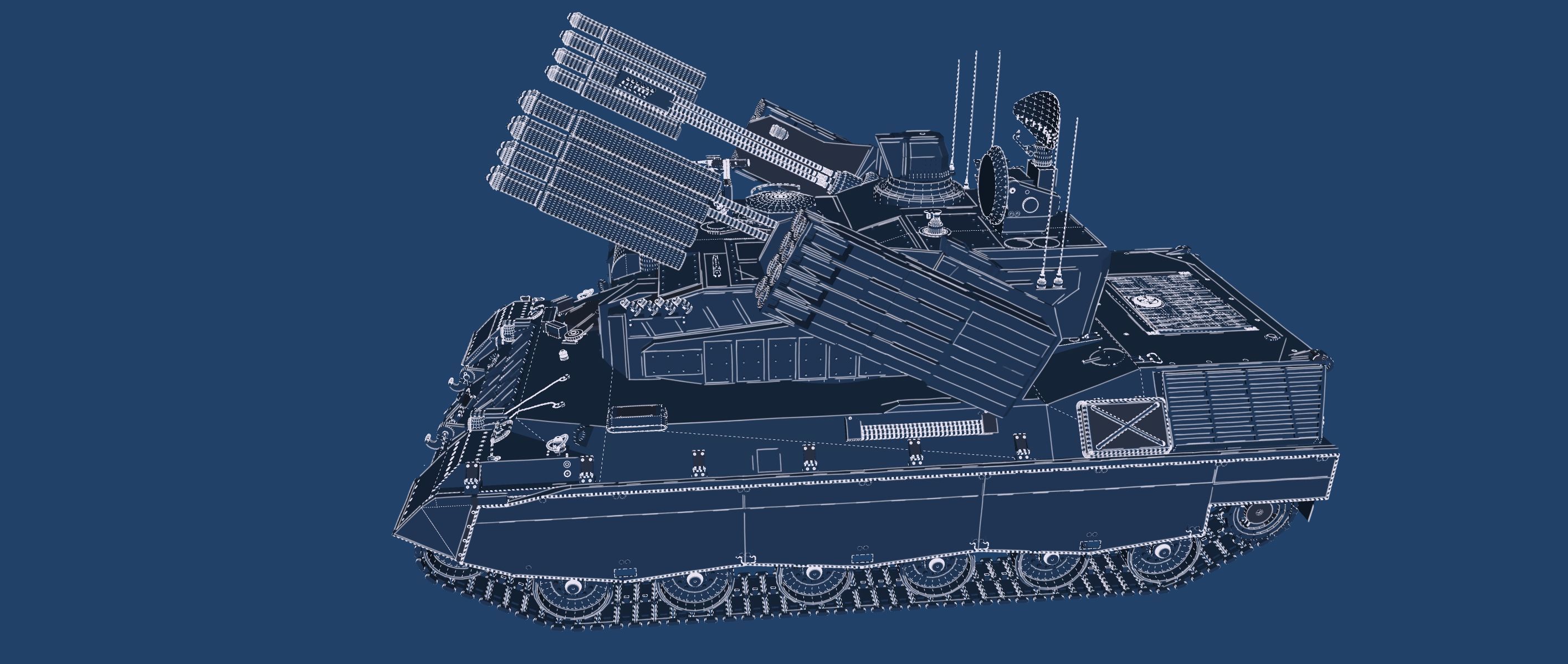 MEDIUM RANGE COMBINED MISSILE SYSTEM 3D model_43