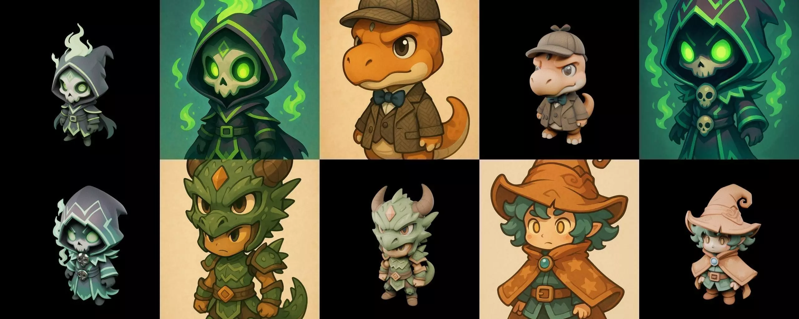 Game Character Marvelous Stylized bundle 18 pack 100 glb Low-poly 3D model_0