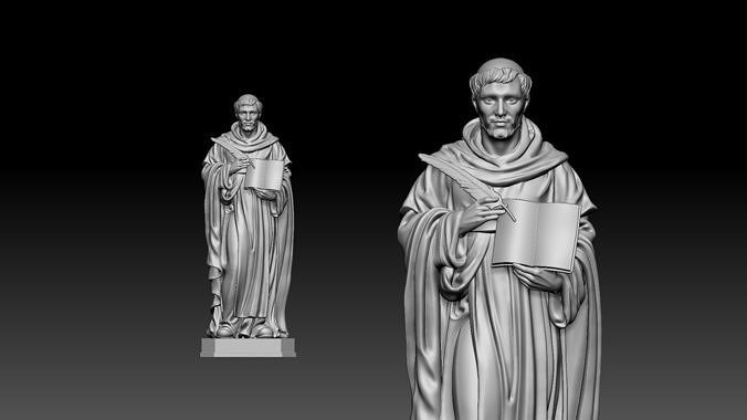 Saint Dominic  3D print model