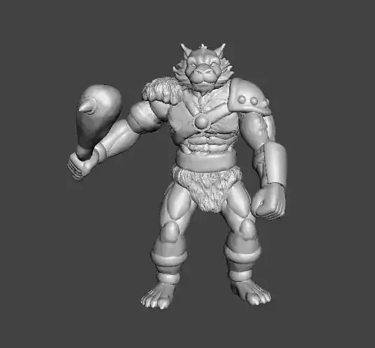 JACKALMAN MINIATURE MODEL FIGURE FOR FANTASY GAMES RPG DND