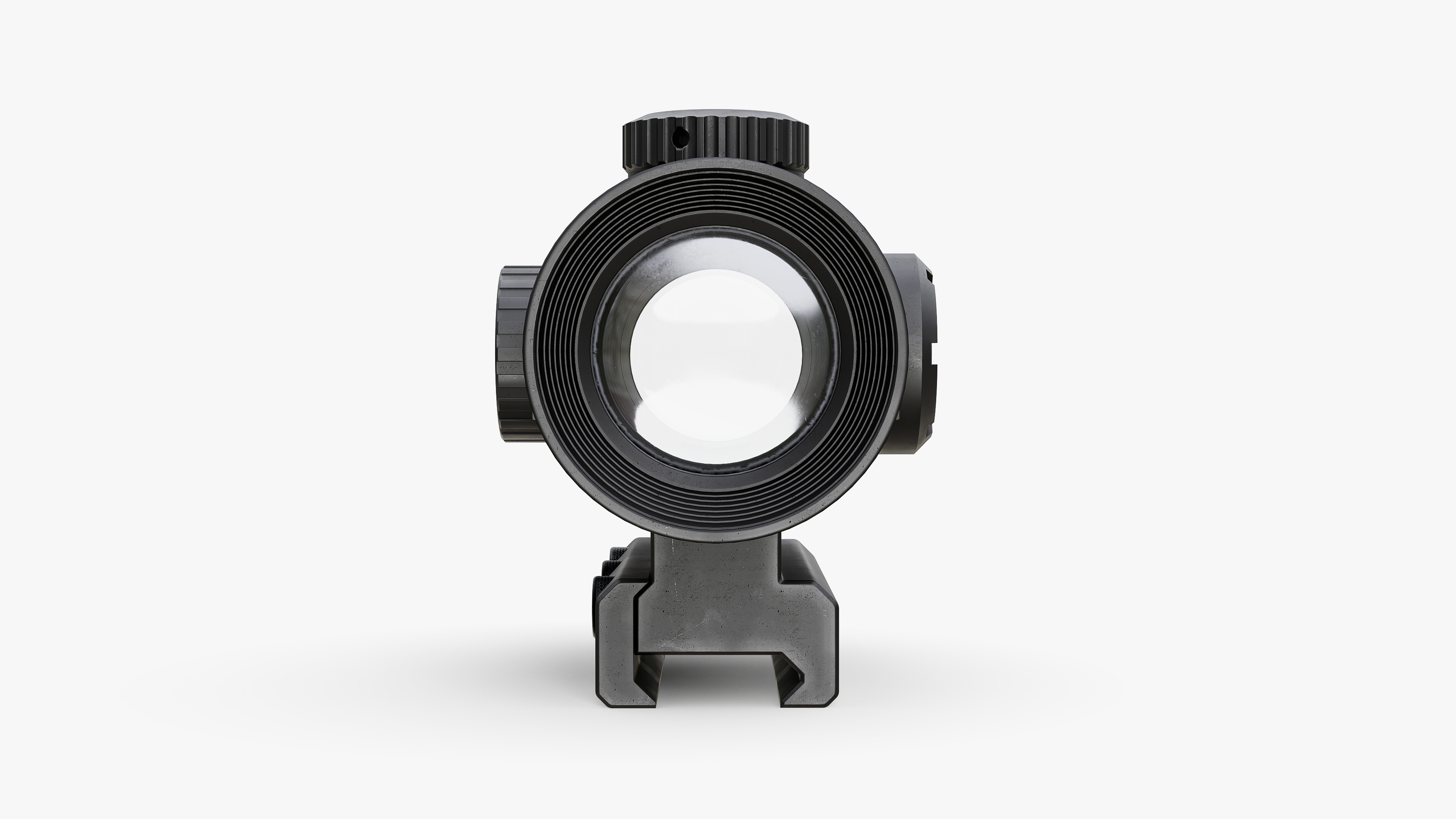 LEUBOLD RDS Weapon Sight Low-poly 3D model_6