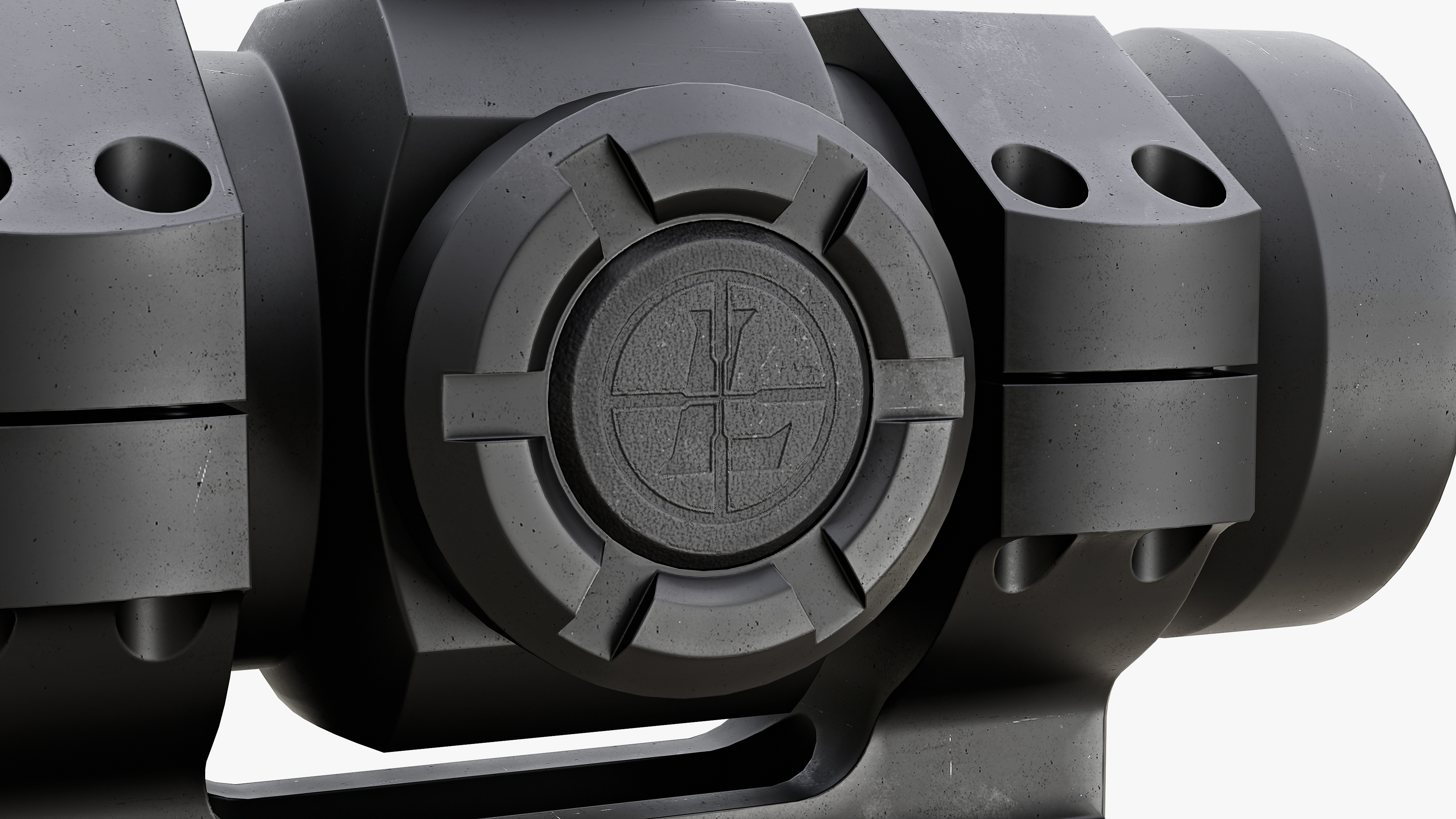 LEUBOLD RDS Weapon Sight Low-poly 3D model_18