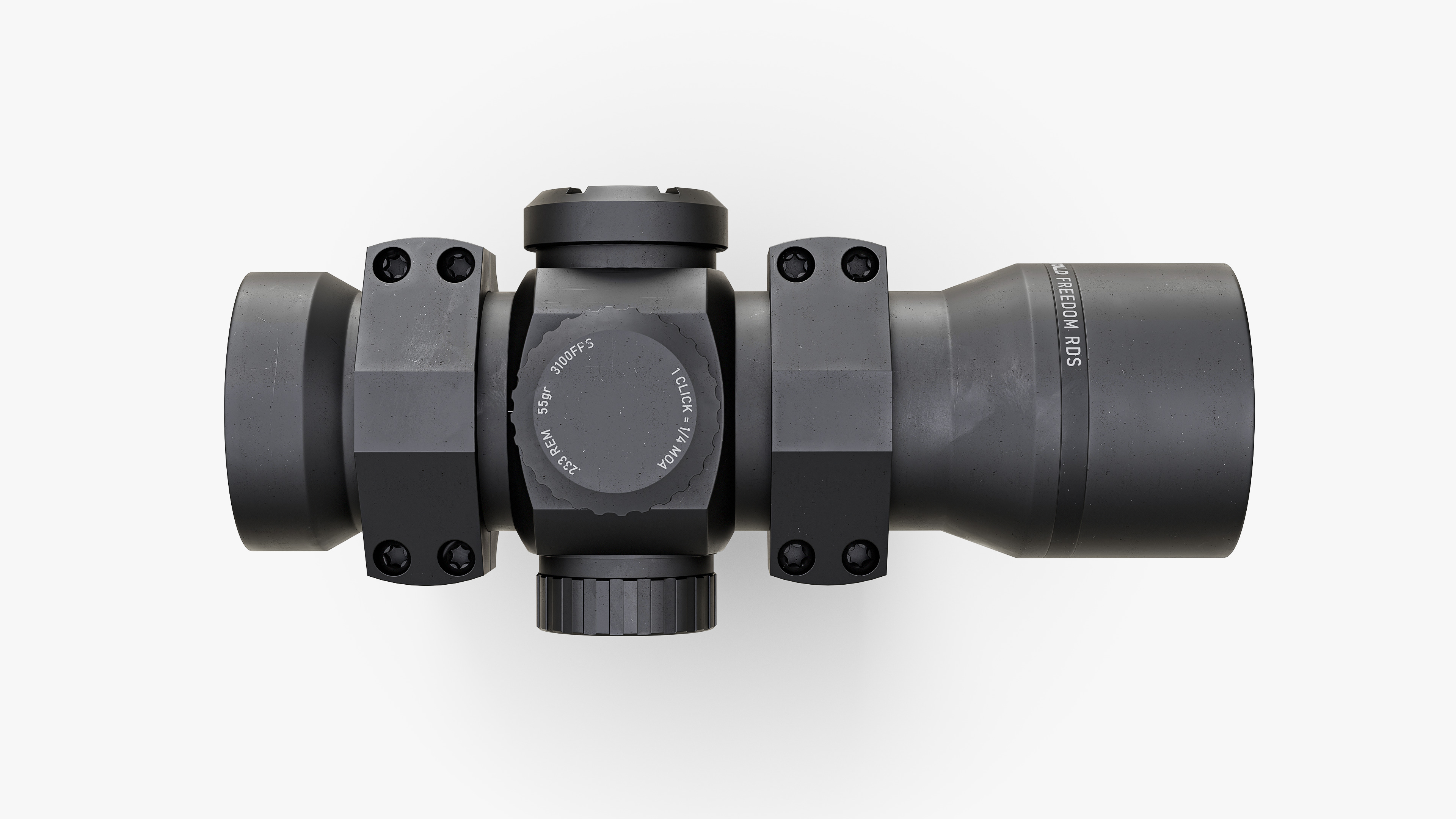 LEUBOLD RDS Weapon Sight Low-poly 3D model_14