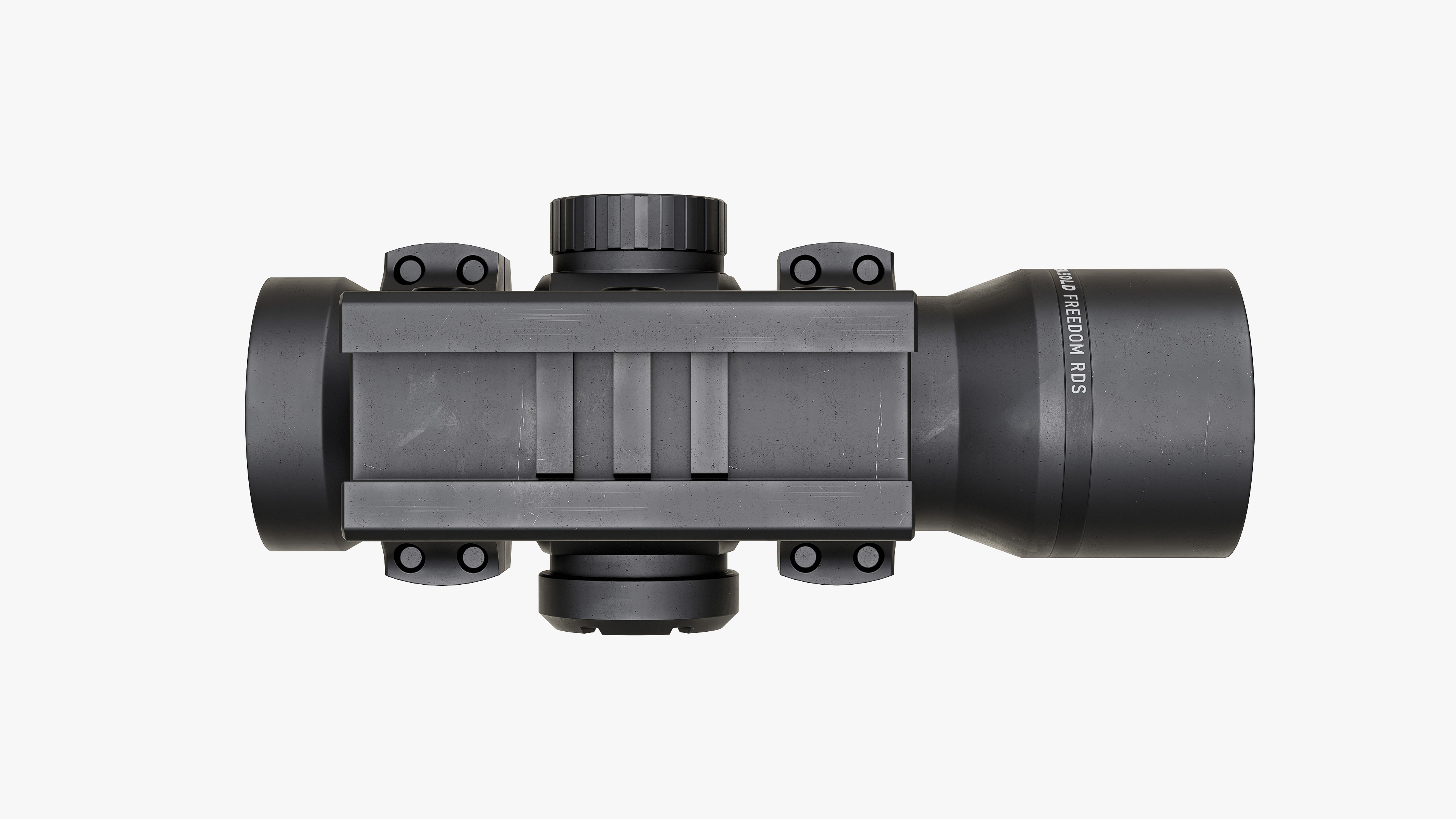 LEUBOLD RDS Weapon Sight Low-poly 3D model_15