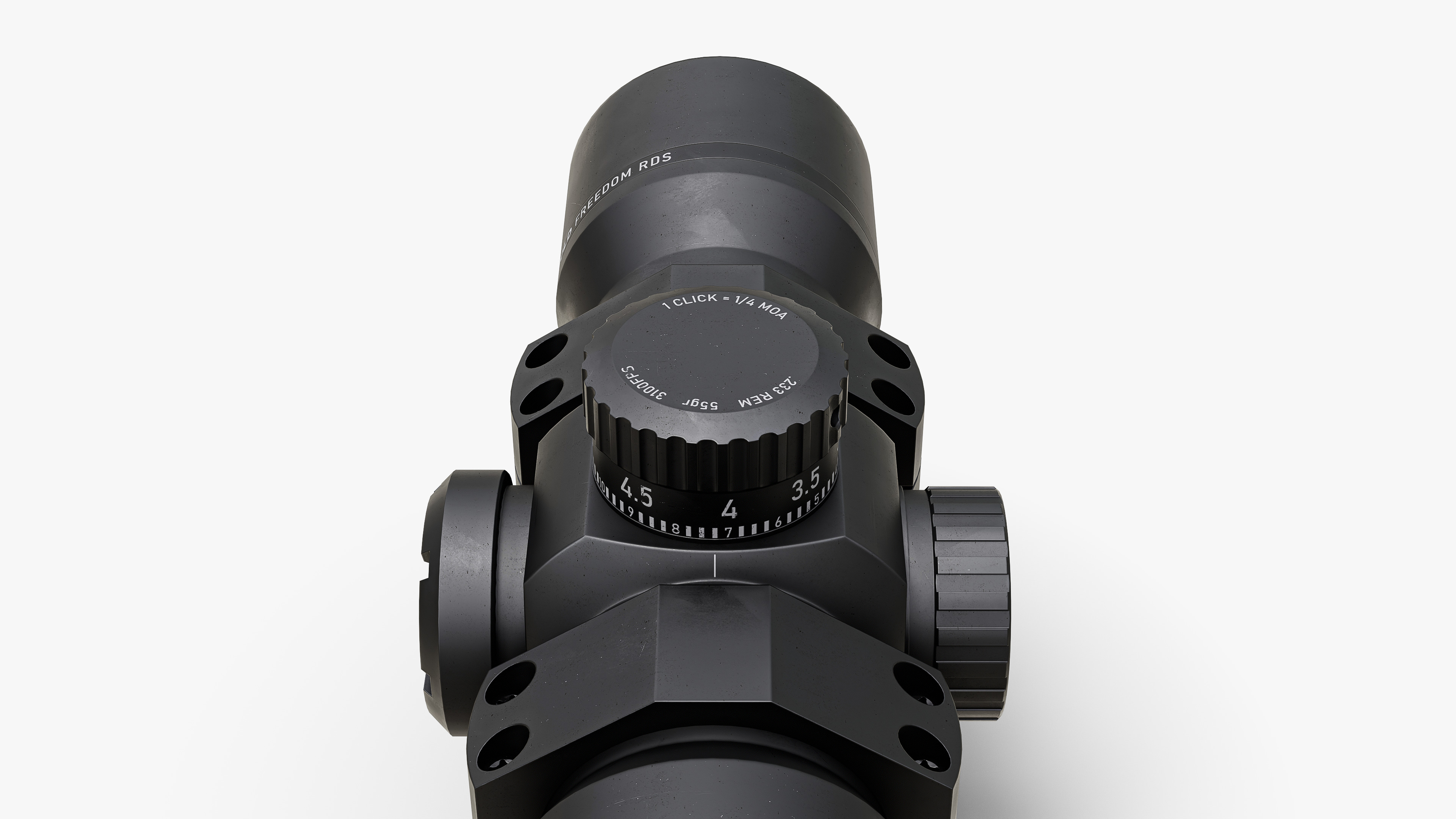 LEUBOLD RDS Weapon Sight Low-poly 3D model_16