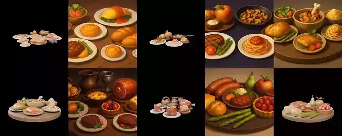 Food feast bundle 6 pack 100 glb