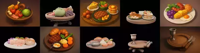 Food feast bundle 5 pack 100 glb