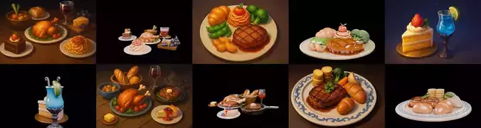 Food feast bundle 15 pack 100 glb