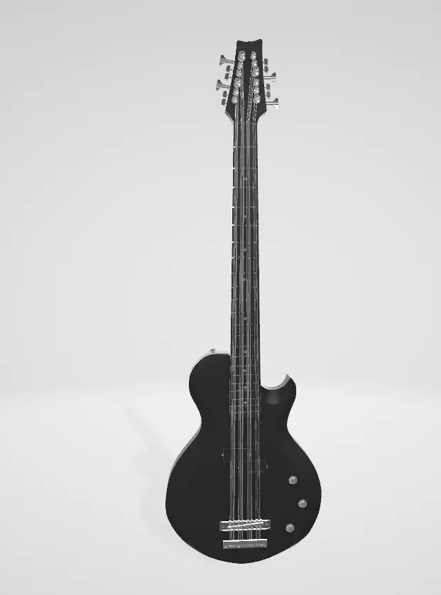 Schecter dUg Pinnick DP-12 12-String Bass 3D model