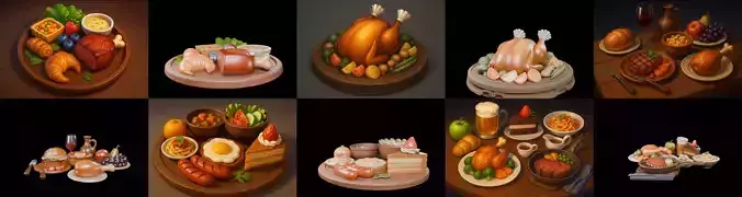 Food feast bundle 12 pack 100 glb