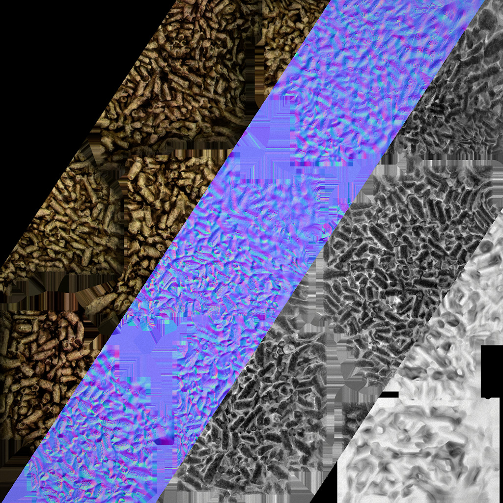 Toilet Pet Cat Litter Box Filler zoo Furniture Pack Low-poly 3D model_39