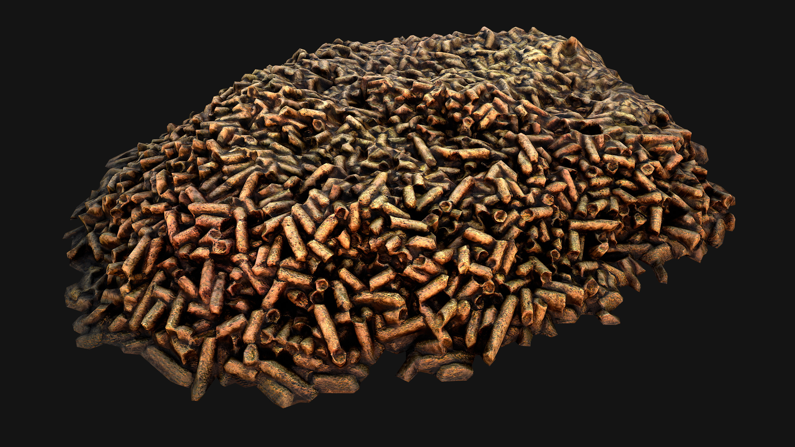 Toilet Pet Cat Litter Box Filler zoo Furniture Pack Low-poly 3D model_30