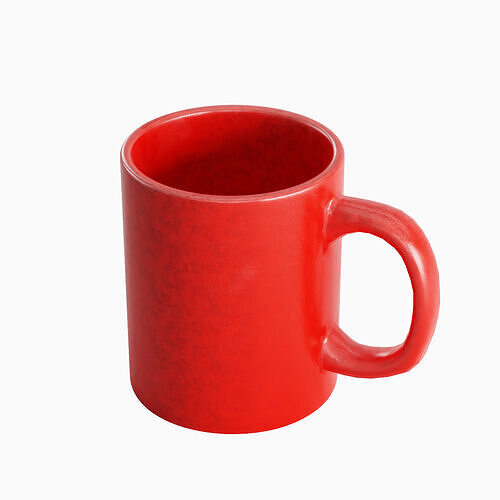 Coffee Mug B 03 Low-poly 3D model