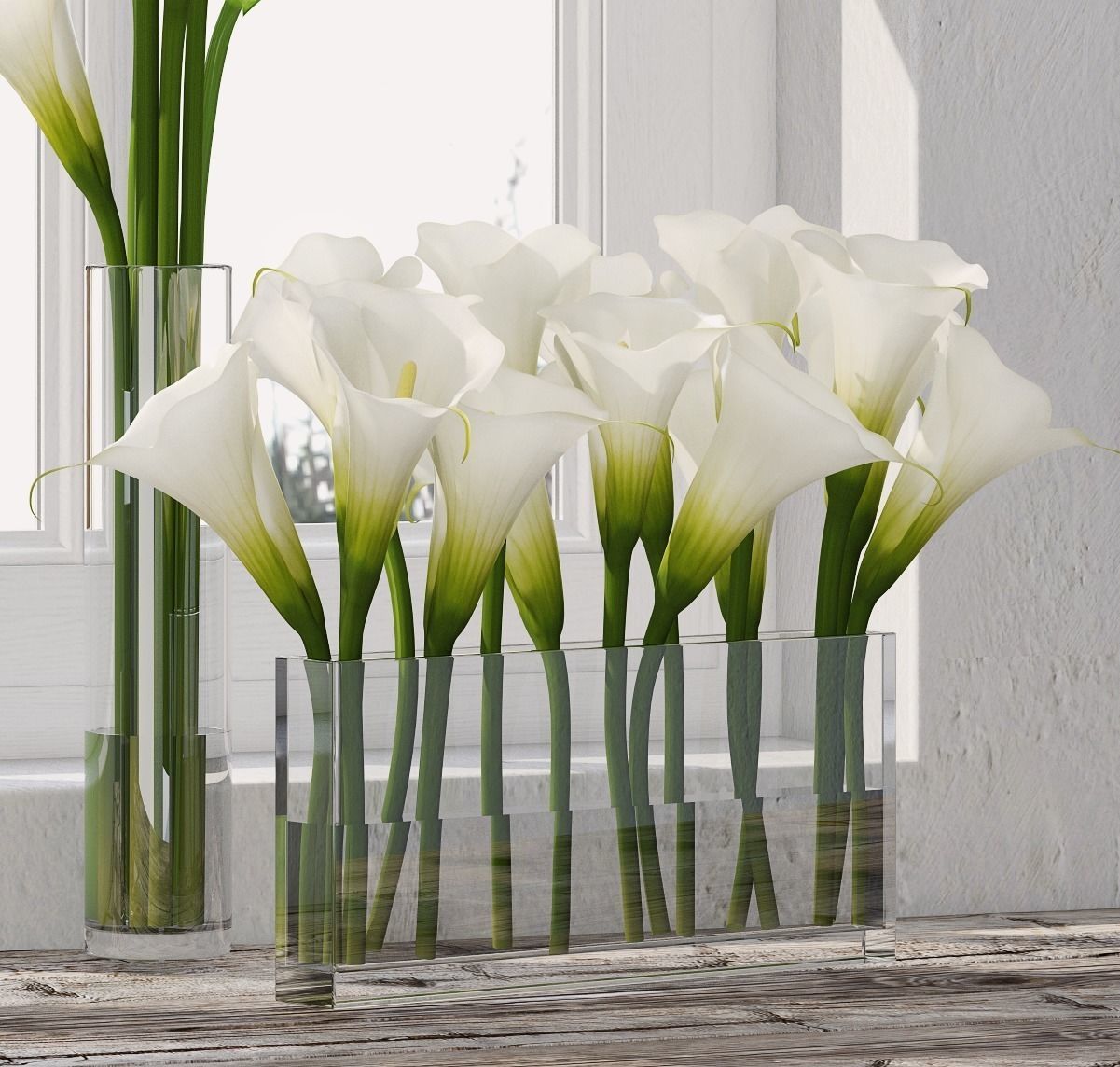 Calla Lily 3D model_1